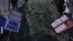 Frilenseri u protestnoj šetnji
